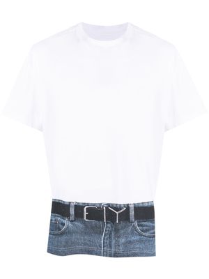 Y/Project x Jean-Paul Gaultier cotton T-shirt - White