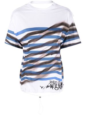 Y/Project x Jean Paul Gaultier Mariniere T-shirt - White