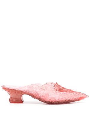 Y/Project x Melissa pointed-toe mules - Pink