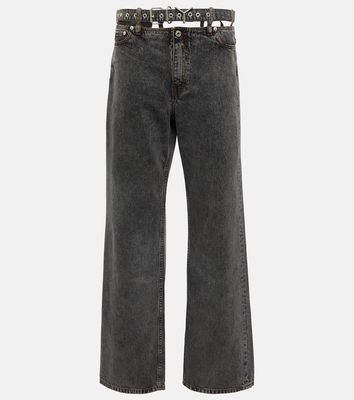 Y/Project Y Belt wide-leg jeans