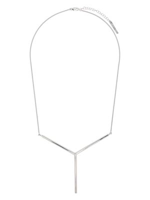 Y/Project Y-pendant necklace - Silver