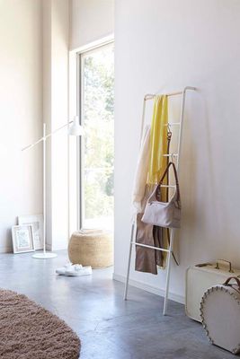 Yamazaki Leaning Ladder Rack Hanger in White