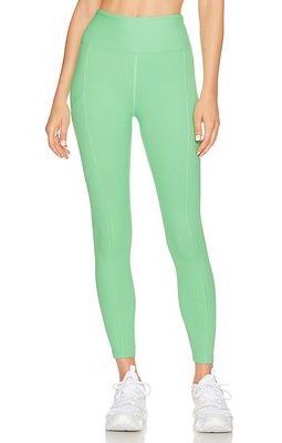 YEAR OF OURS Ribbed Pocket Legging in Green