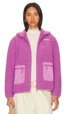 YEAR OF OURS The Park City Zip Jacket in Pink