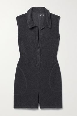 Year of Ours - Weekend Terry Playsuit - Gray