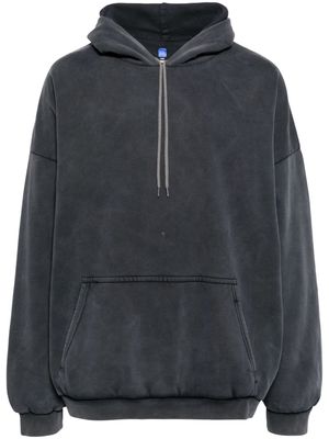 Yeezy drawstring cotton hoodie - Grey