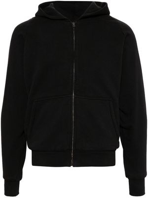 Yeezy zip-up cotton hoodie - GREY