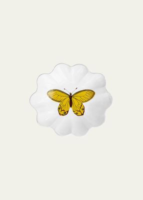 Yellow Butterfly Plate 1