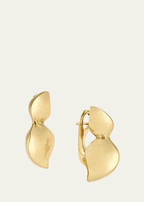 Yellow Gold Cayrn Earrings