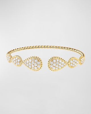 Yellow Gold Serpent Boheme Diamond Multi-Motif Bracelet