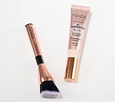 YENSA Beauty BC Foundation SPF 40 With Brush