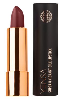 YENSA Super 8 Vibrant Silk Lipstick in Edgy
