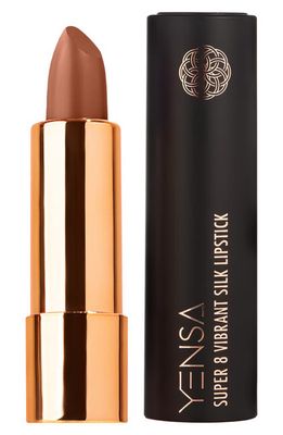 YENSA Super 8 Vibrant Silk Lipstick in Ignite