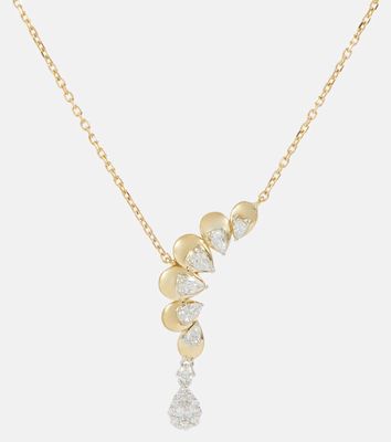 Yeprem 18kt gold necklace with diamonds