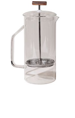 YIELD Glass French Press in Neutral.