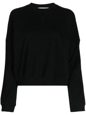 YMC Almost Grown fine-knit sweatshirt - Black