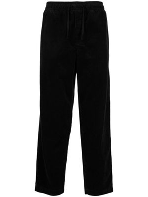 YMC Alva corduroy tapered trousers - Black
