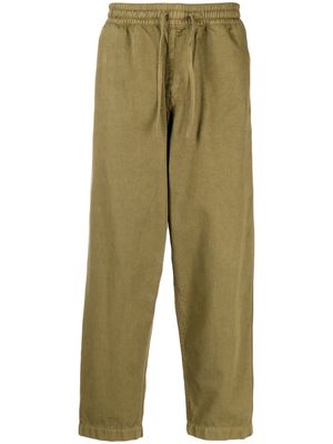 YMC Alva straight leg trousers - Green