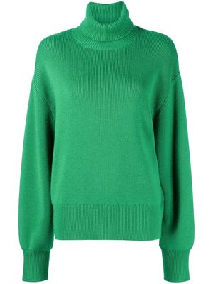 YMC Anders roll-neck knit jumper - Green