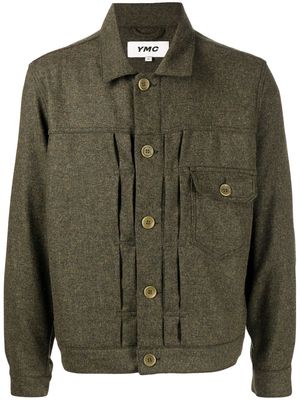 YMC Badlands button-up jacket - Green