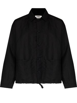 YMC button-up shirt jacket - Black