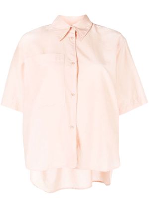 YMC buttoned short-sleeved shirt - Pink