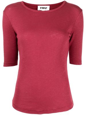 YMC Charlotte half-sleeve T-shirt - Red