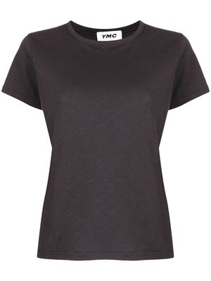 YMC crew-neck organic-cotton T-shirt - Black