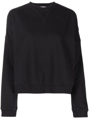 YMC crew-neck pullover sweatshirt - Black