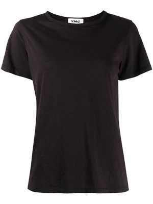 YMC crew neck short-sleeved T-shirt - Black