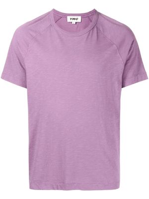 YMC crew-neck T-shirt - Purple