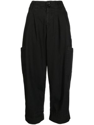 YMC cropped tailored trousers - Black