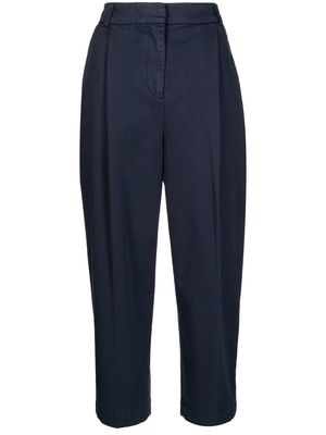 YMC cropped tailored trousers - Blue