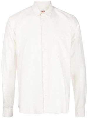 YMC Curtis long-sleved shirt - White
