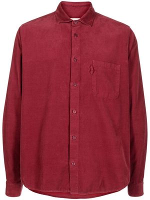 YMC Curtis organic-cotton shirt - Red