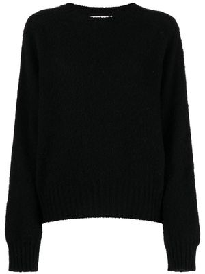YMC Earth Jets wool sweatshirt - Black