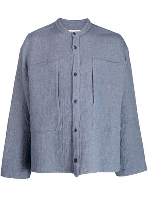 YMC Hawkeye button-up shirt - Blue