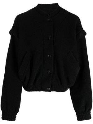 YMC Jordan button-down bomber jacket - Black