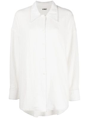 YMC Lena long-sleeve cotton shirt - White