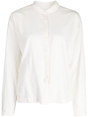 YMC Marianne long-sleeve shirt - Neutrals
