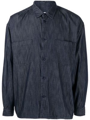 YMC Mitchum denim shirt - Blue