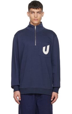 YMC Navy Umbro Edition Sweatshirt