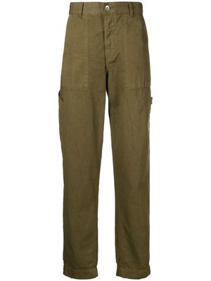 YMC Painter organic cotton trousers - Green