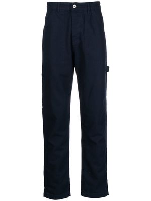 YMC Painter straight-leg trousers - Blue
