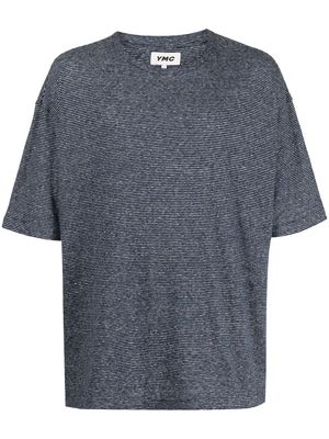 YMC round-neck short-sleeve T-shirt - Blue