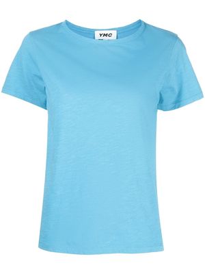 YMC round neck T-shirt - Blue