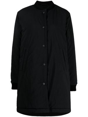 YMC Sharks button-up coat - Black