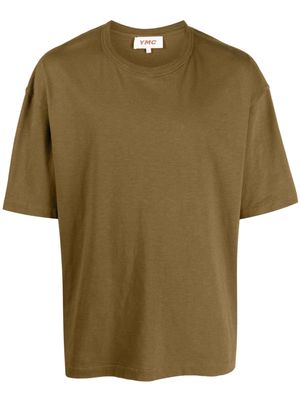 YMC short-sleeve organic-cotton T-shirt - Green