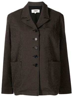 YMC single-breasted tailored jacket - Brown