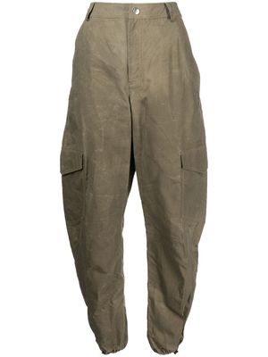 YMC straight-leg cargo trousers - Green